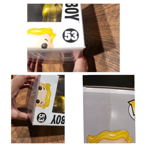 Fallout Vault Boy (Gold) GameStop Exclusive Funko Pop - Picture 10 of 12